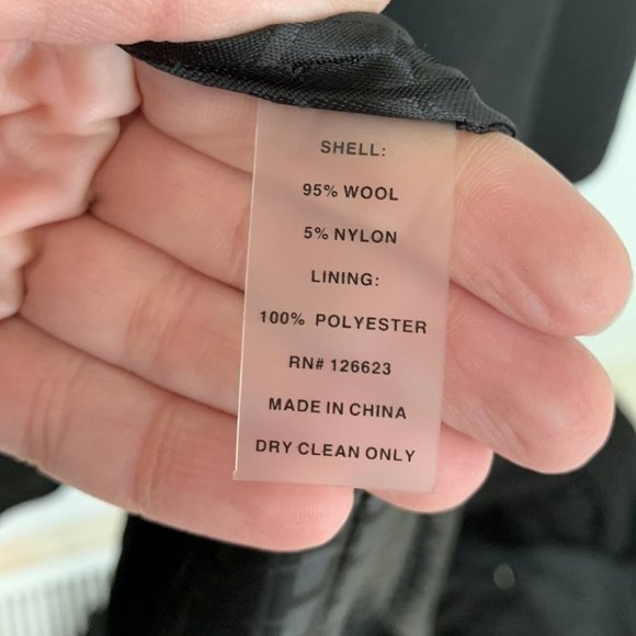 Hunter Wool Trench Coat- Classic and Super soft! NWT - Picture 8 of 10